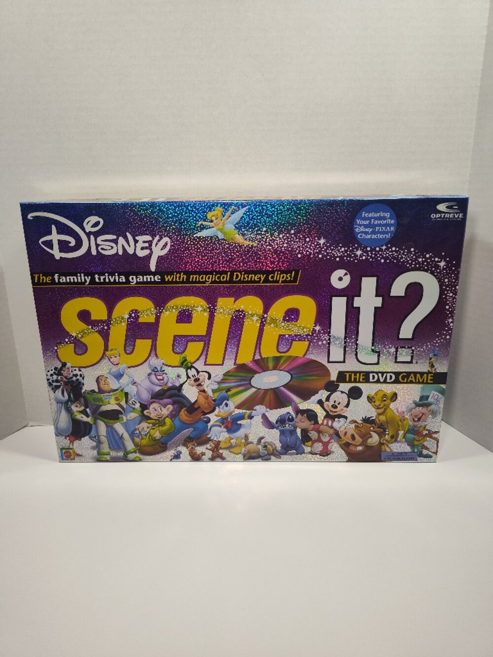 Screenlife Disney Scene It? DVD Board Game 2004 Complete Repackaged EUC
